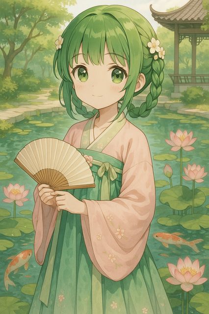 国产自拍动漫-古风少女